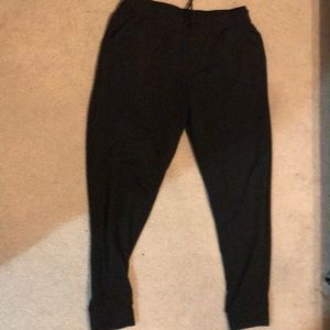 Black dri works sweats